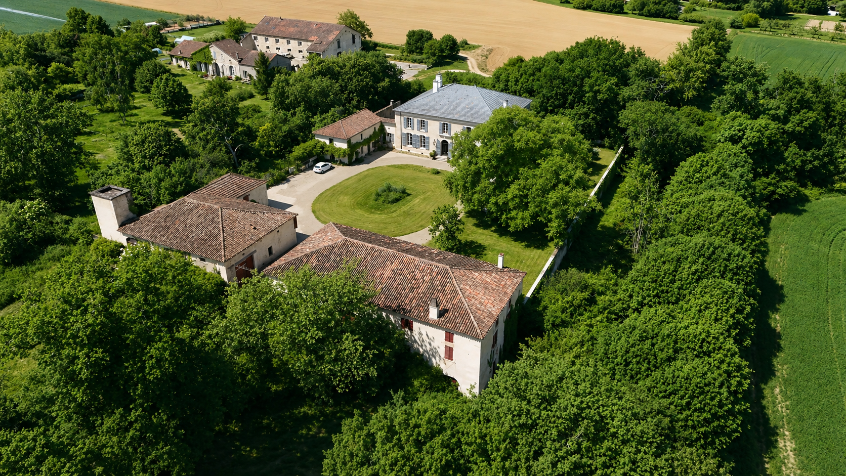 Domaine avec Maison de Maître, Dépendances et 4ha Volumes re